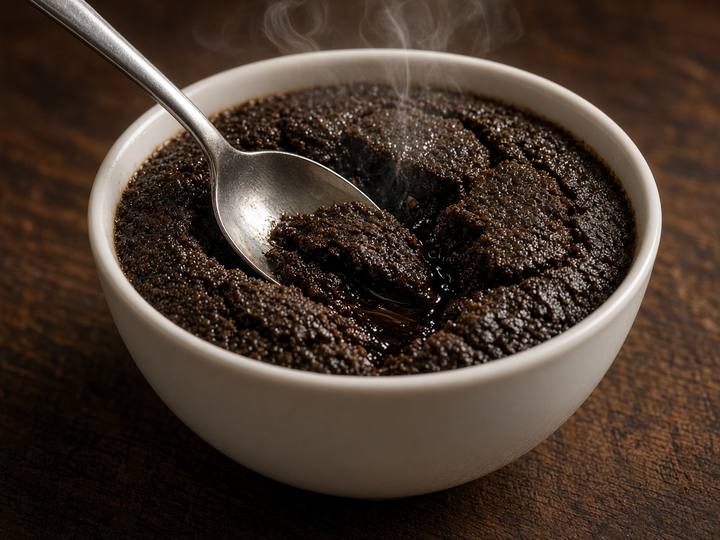 Rompe la costra con la cuchara